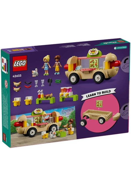 42633 LEGO Friends Sosisli Sandviç Arabası 100 Parça +4 Yaş modelleri