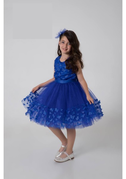 Kelebekli Tüllü Elbise 2/9 Yaş fırsatları