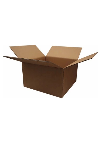 50 x 50 x 30 cm Çift Oluklu Koli - Kraft