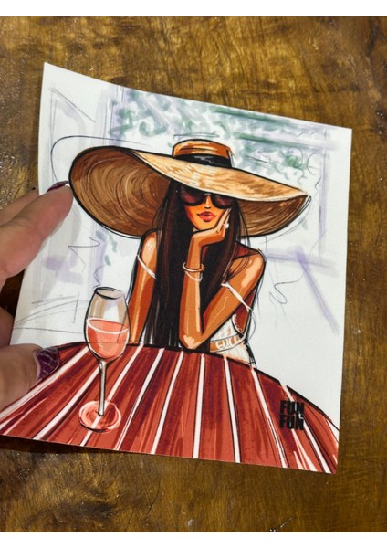 Renkli Rasarım Kız Görselli Arma Dikiş Aplike 19X18 cm modelleri