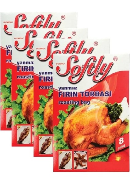 Yanmaz Fırın Torbası 8'li 4 Paket