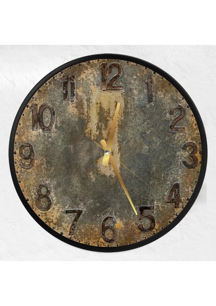 Vintage Kanvas (Ahşap) Duvar Saati - 70 cm modelleri