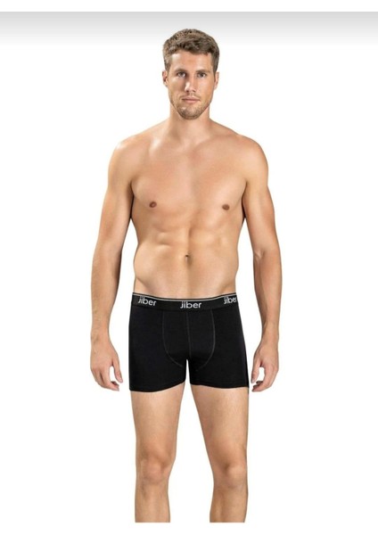 156 Erkek Boxer Likralı Şort 6 Adet