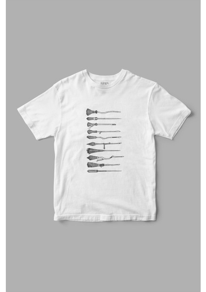 Tekno Trust Pamuk "süpürge Kolleksiyonu" Harry Potter Baskılı Tişört Kısa Kol Bisiklet Yaka Hayır Standart