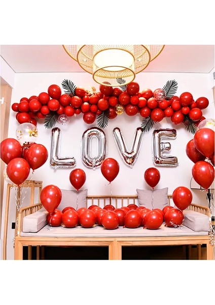 Love 100 cm Harfli Balon