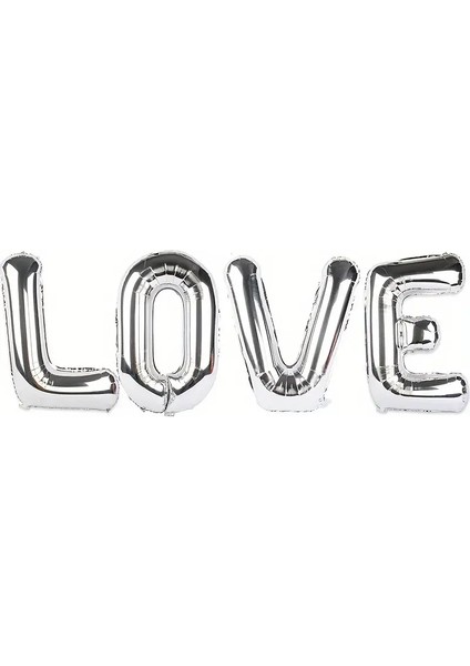 Love 100 cm Harfli Balon