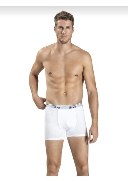 156 Erkek Boxer Likralı Şort 3 Adet