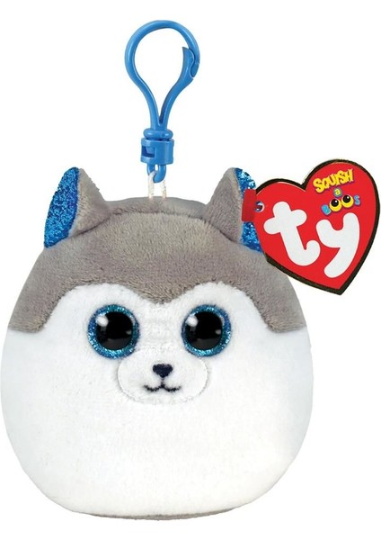 Ty Squishy Beanies Peluş Köpek Anahtarlık Slush