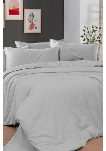 Mood Comfort Ribera Yatak Örtüsü Nevresim Takımı Çift Kişilik Gri modelleri