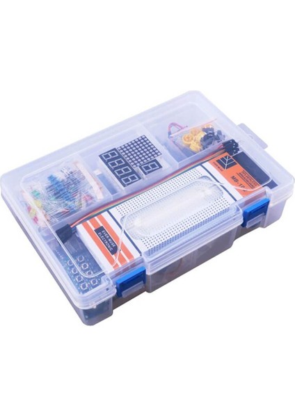 Arduino Uno R3 Rfid Gelişmiş Kutulu Proje Geliştime Eğitim Seti - 39 Parça 103 Adet modelleri