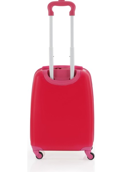 V307 Abs Çocuk Valiz-Fuşya Nely Girl