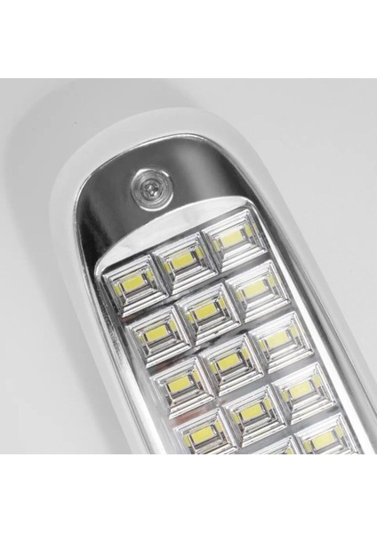 Tekno Trust Beyaz Tuna Şarj Edilebilir 60 Led'li Işıldak - Acil Durum Aydınlatması - CT-9960 Şarj Edilebilir