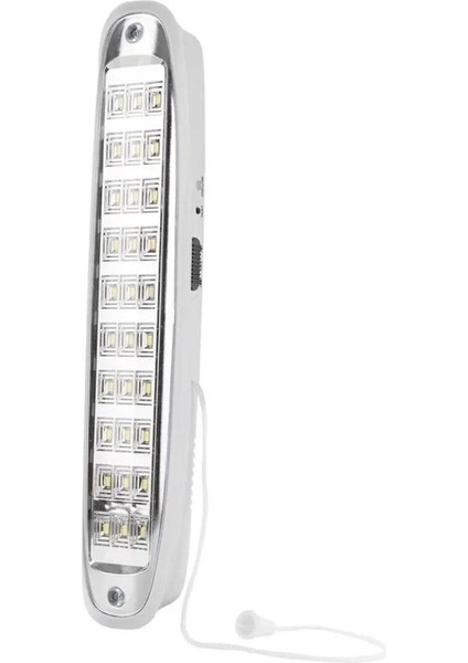 Tekno Trust Şarj Edilebilir Tuna Şarj Edilebilir 30 Led'li Işıldak - Acil Durum Aydınlatması - CT-9932 Beyaz