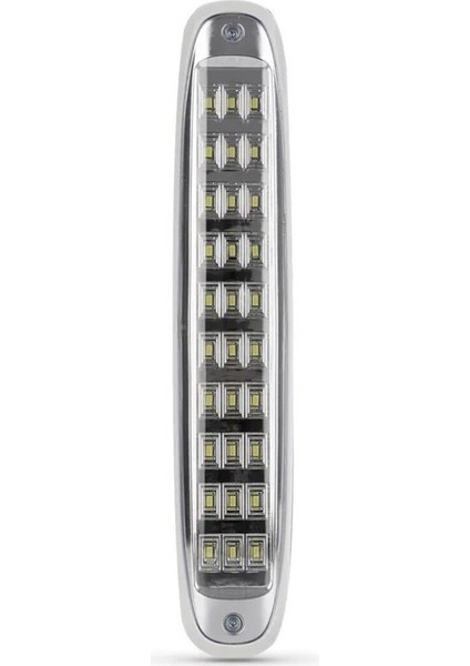 Tekno Trust Şarj Edilebilir Tuna Şarj Edilebilir 30 Led'li Işıldak - Acil Durum Aydınlatması - CT-9932 Beyaz