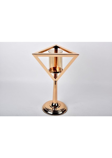 Seta Regina Mumluk Geometrik Üçgen Küçük Gold 39*22 cm fiyatları