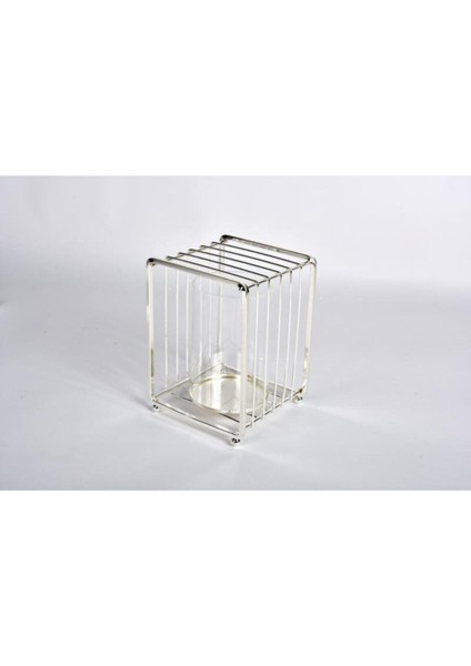 Seta Regina Mumluk Dikdörtgen Kafes Sılver Orta 25X14.5 cm fiyatları