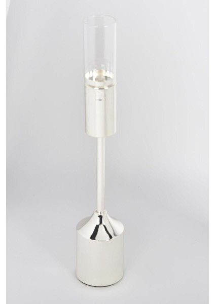 Seta Regina Mumluk Mini Kristal Sılver Gövdeli 46 cm