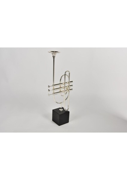Seta Regina Şamdan Trumpet Dik Sılver 10X22X57 cm fiyatları