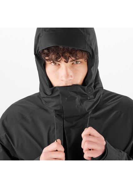 Patroller Gore-Tex Down Erkek Kaz Tüyü Mont - Siyah