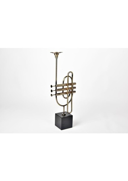 Seta Regina Şamdan Trumpet Dik Bronz 10X22X57 cm fiyatları