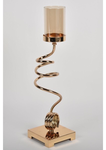 Seta Regina Şamdan Twıster Gold Büyük 51X14X14 cm fiyatları