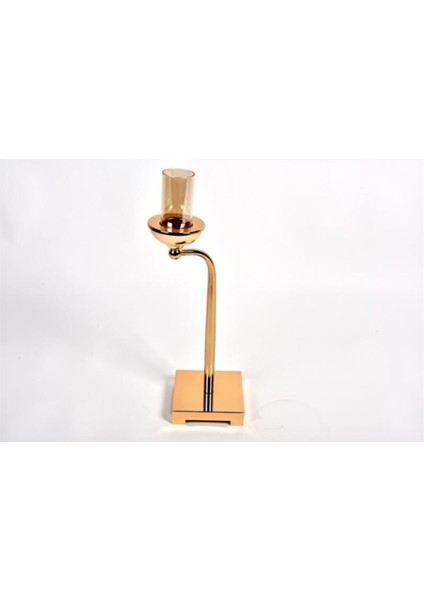 Seta Regina Şamdan Yana Eğik Gold Büyük 13X13X46 cm fiyatları