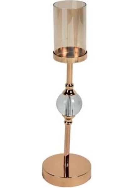 Seta Regina Şamdan Slender Kristalli Gold Küçük 12X12X42 cm fiyatları