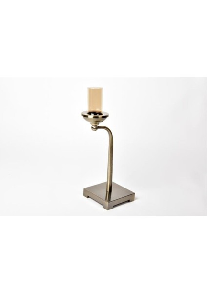 Seta Regina Şamdan Yana Eğik Bronz Büyük 46*13 cm fiyatları