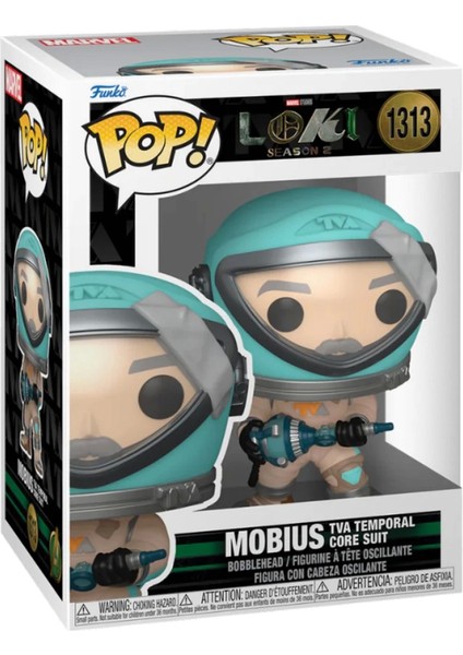 Pop Marvel Loki Season 2 Mobius (Tva Temporal Core Suit)