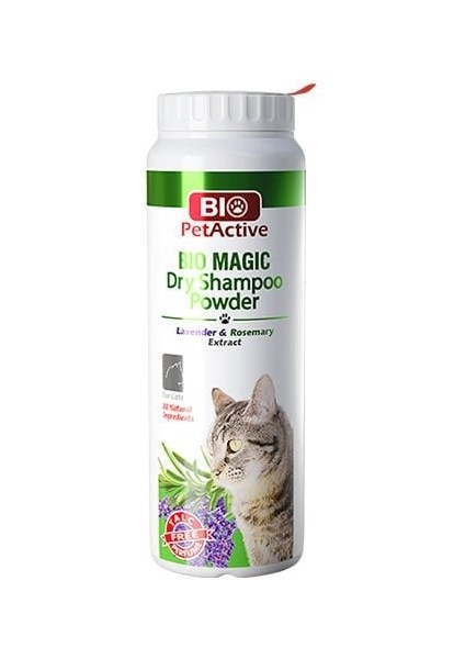 Bio Pet Active Bio Magic Biberiye Özlü Toz Kedi Şampuanı 150 gr