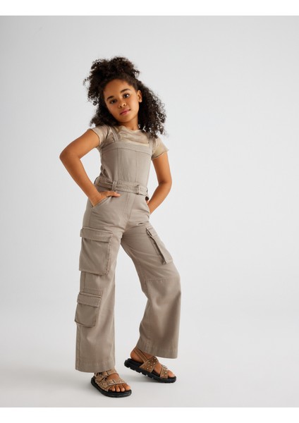 Askılı Tulum Tam Boy Kargo Cepli modelleri