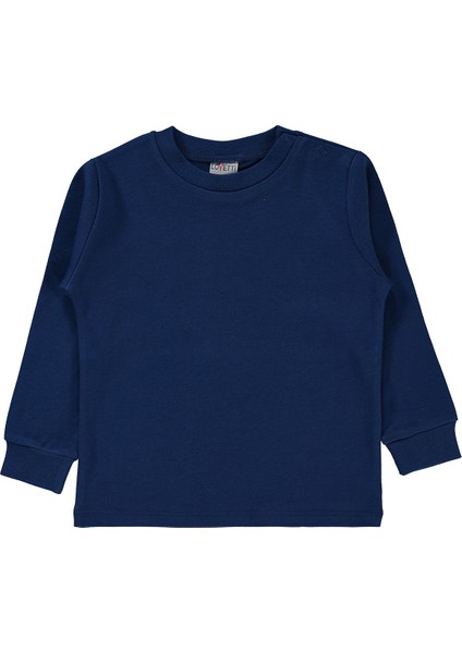 Kız Çocuk Sweatshirt 1-4 Yaş Indigo