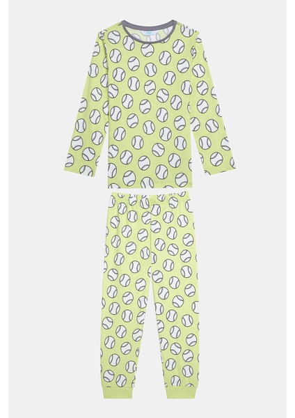 Erkek Çocuk Ball 2li Çok Renkli Pijama Takımı fiyatları