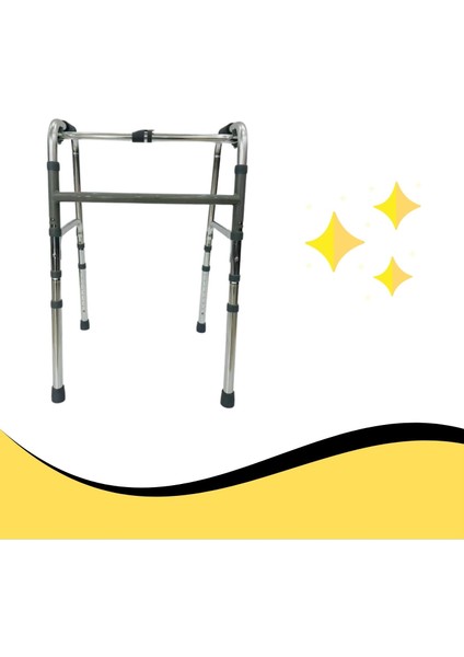 Hareketli Walker Yürüteç Lüks Hareketli Alüminyum Hafif Yüksek Kalite Walker
