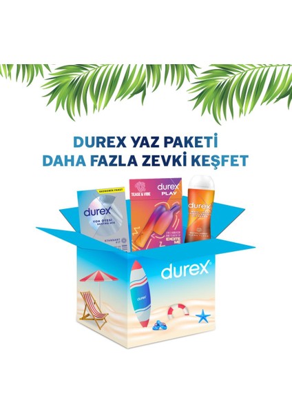 Yaz Paketi – Yok Ötesi Ekstra His Prezervatif 20li + 2si1 Arada Titreşimli Vibratör + Ylang Ylang Jel 200ml