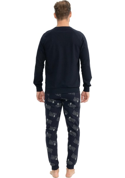 Erkek Lacivert Ev Giyim modelleri