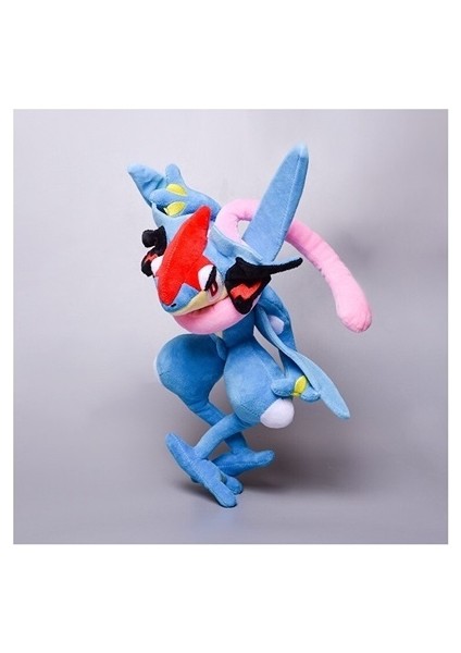 Peluş Oyuncak Pokemon Koga Ninja Kurbağa Peluş Oyuncak Anime Pokemon Çizgi Film Bebeği 30 cm (Yurt Dışından)