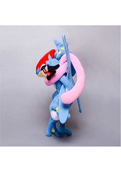 Peluş Oyuncak Pokemon Koga Ninja Kurbağa Peluş Oyuncak Anime Pokemon Çizgi Film Bebeği 30 cm (Yurt Dışından)