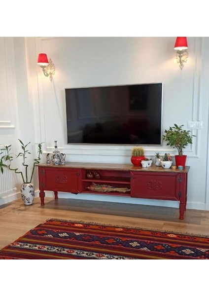 Ada Tv Ünitesi 180 cm Kırmızı fiyatları