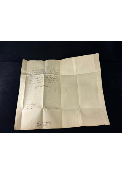 1753 Senesinden 270 Yılı Aşkın Prefilatelik Mektup Pul ve Zarf Öncesi Saalfeld Benjamin Lindner'e Gönderilmiş