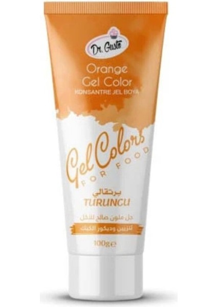Turuncu Jel Boya 100 gr