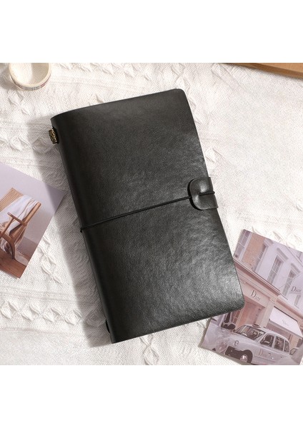 Retro Gevşek Yapraklı Not Defteri Taşınabilir A6 El Kitabı Küçük Kitap Seyahat El Kitabı Yaratıcı Dizüstü Bilgisayar (Yurt Dışından)