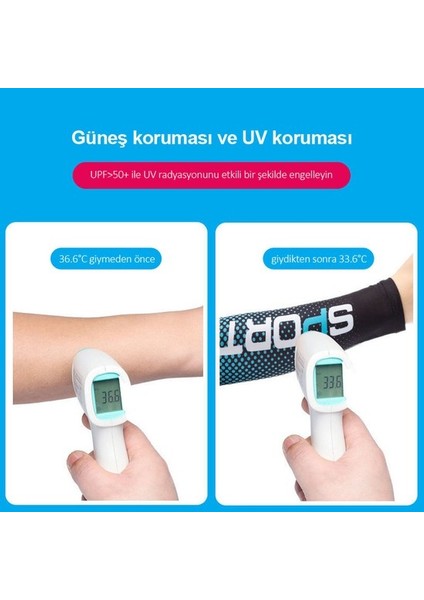 1 Çift Güneş Koruyucu Kolluk (Yurt Dışından)
