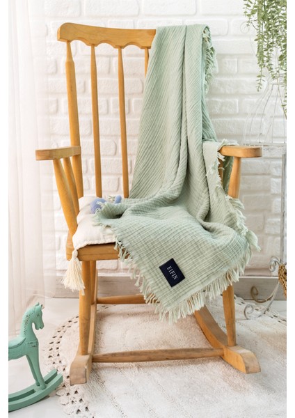 4 Katlı Müslin Çok Amaçlı Bebek&çocuk Müslin Örtü Battaniye Pamuk 110X110CM modelleri