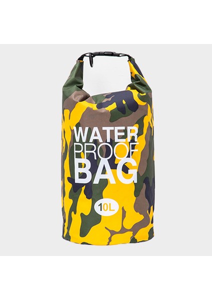 Pvc Su Geçirmez Çanta Açık Hava Sporları Kamuflaj Çok Fonksiyonlu Su Geçirmez Çanta Yüzme (Yurt Dışından)