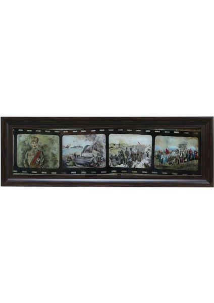 EL İŞÇİLİĞİ CAM BOYAMA TABLO 44*134 cm - 5915