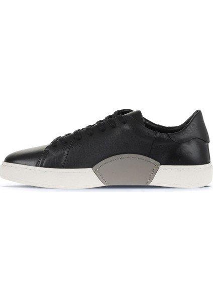 Bueno Shoes Siyah Deri Erkek Spor Ayakkabı 16Ma7046