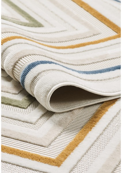 Mila Dekoratif Modern Makina Dokuması Kilim modelleri