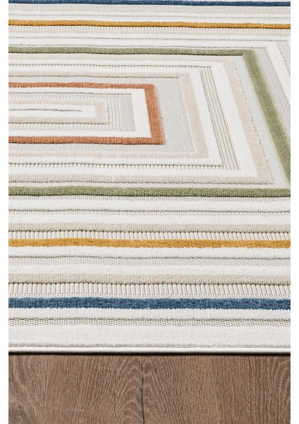 Mila Dekoratif Modern Makina Dokuması Kilim