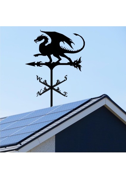 Weather Vane Açık Çiftlik Ahır Sahne 20ınch Ejderha (Yurt Dışından)